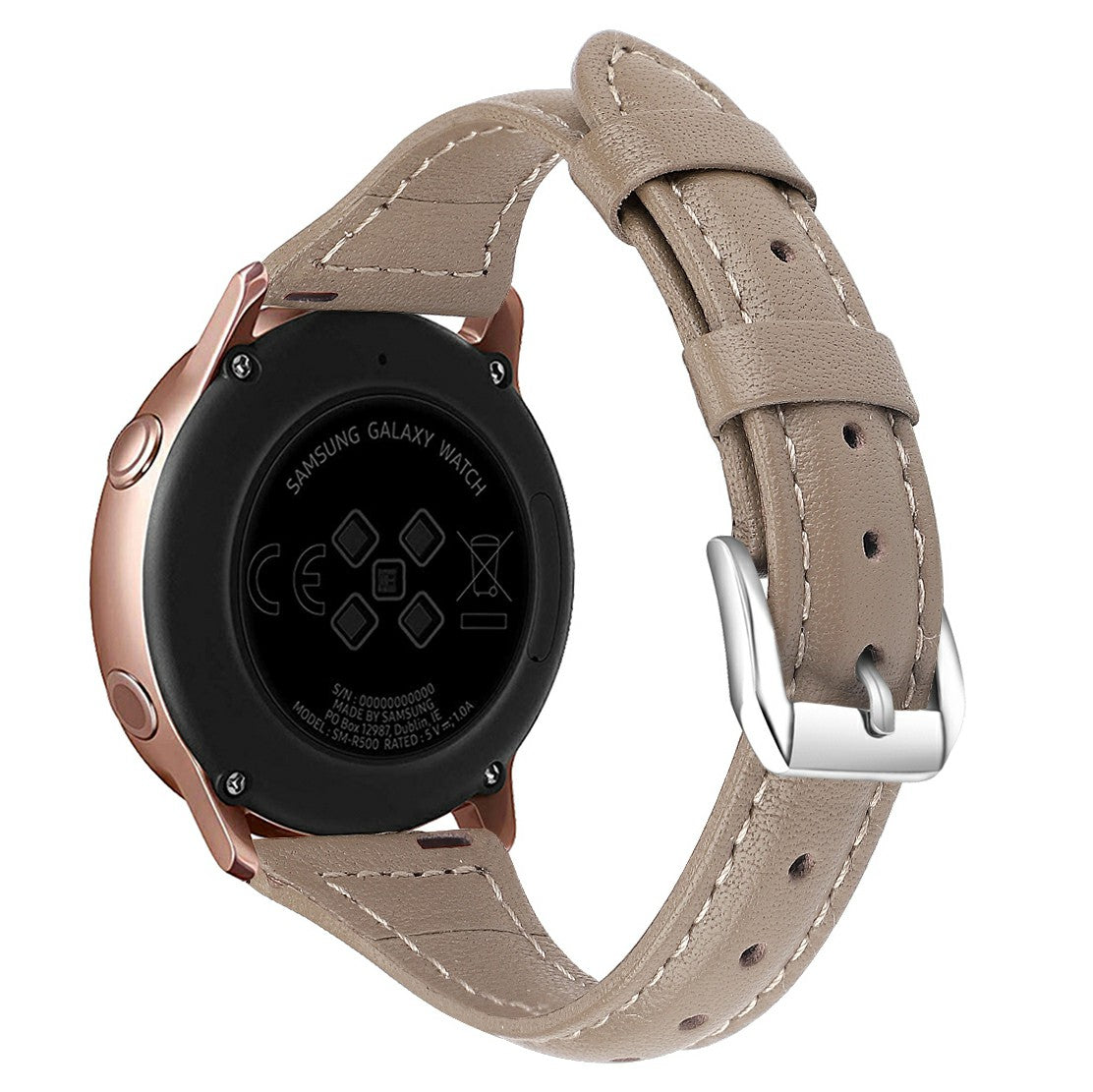 22mm Top Layer Cowhide Genuine Leather Smart Watch Strap Slim Watchband for Samsung Galaxy Watch3 45mm Huawei Watch GT 2 Pro 22mm Top Layer Cowhide Genuine Leather Smart Watch Strap Slim Watchband for Samsung Galaxy Watch3 45mm Huawei Watch GT 2 Pro